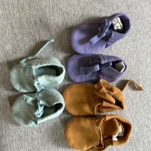 Kate Quinn Booties 0-3 and 3-6 months
